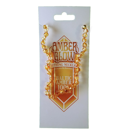 Amber Glow Baltic Amber Teething Necklace (Honey Round)