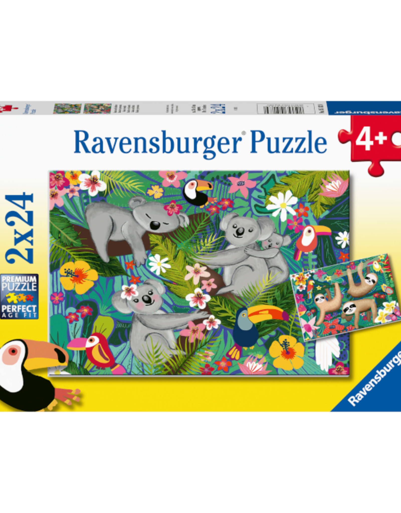 Ravensburger Ravensburger - 4+ - 2x24pcs - Koalas and Sloths