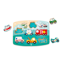 Hape Emergency Peg Puzzle