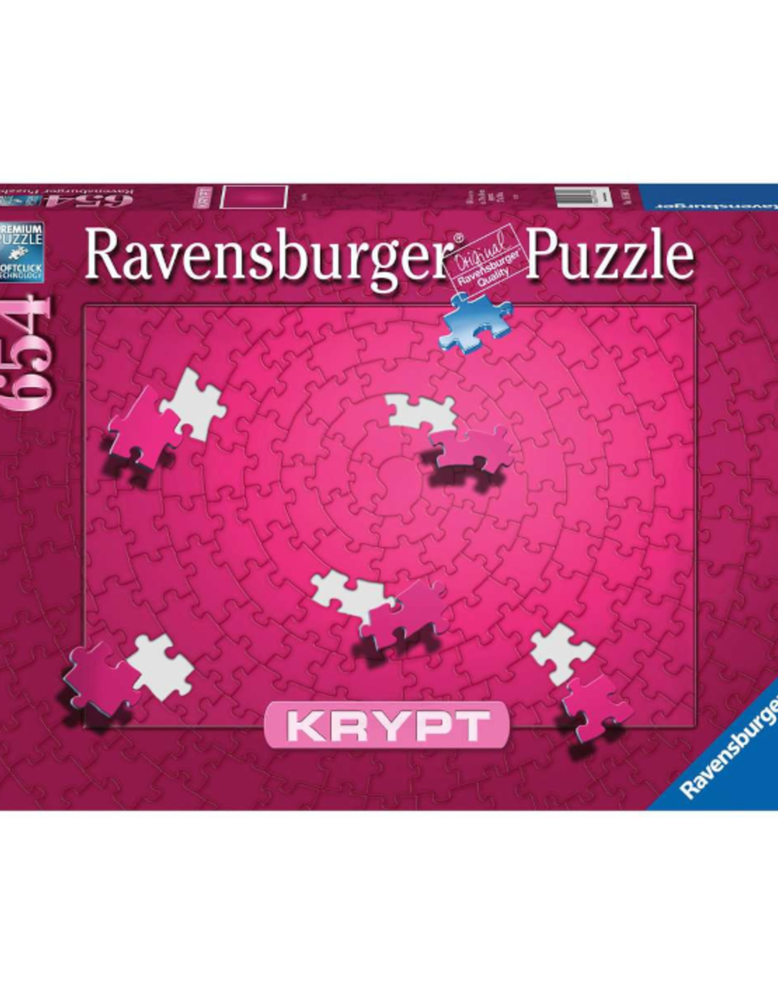 Ravensburger Ravensburger - 654pcs - Krypt Pink