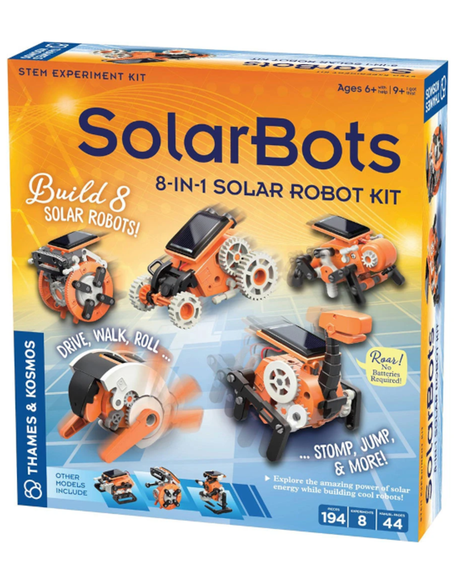 Thames & Kosmos Thames & Kosmos - Solar Bots: 8 in 1 Solar Robot Kit