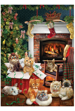 Cobble Hill Cobble Hill - 1000 Pcs - Christmas Kittens