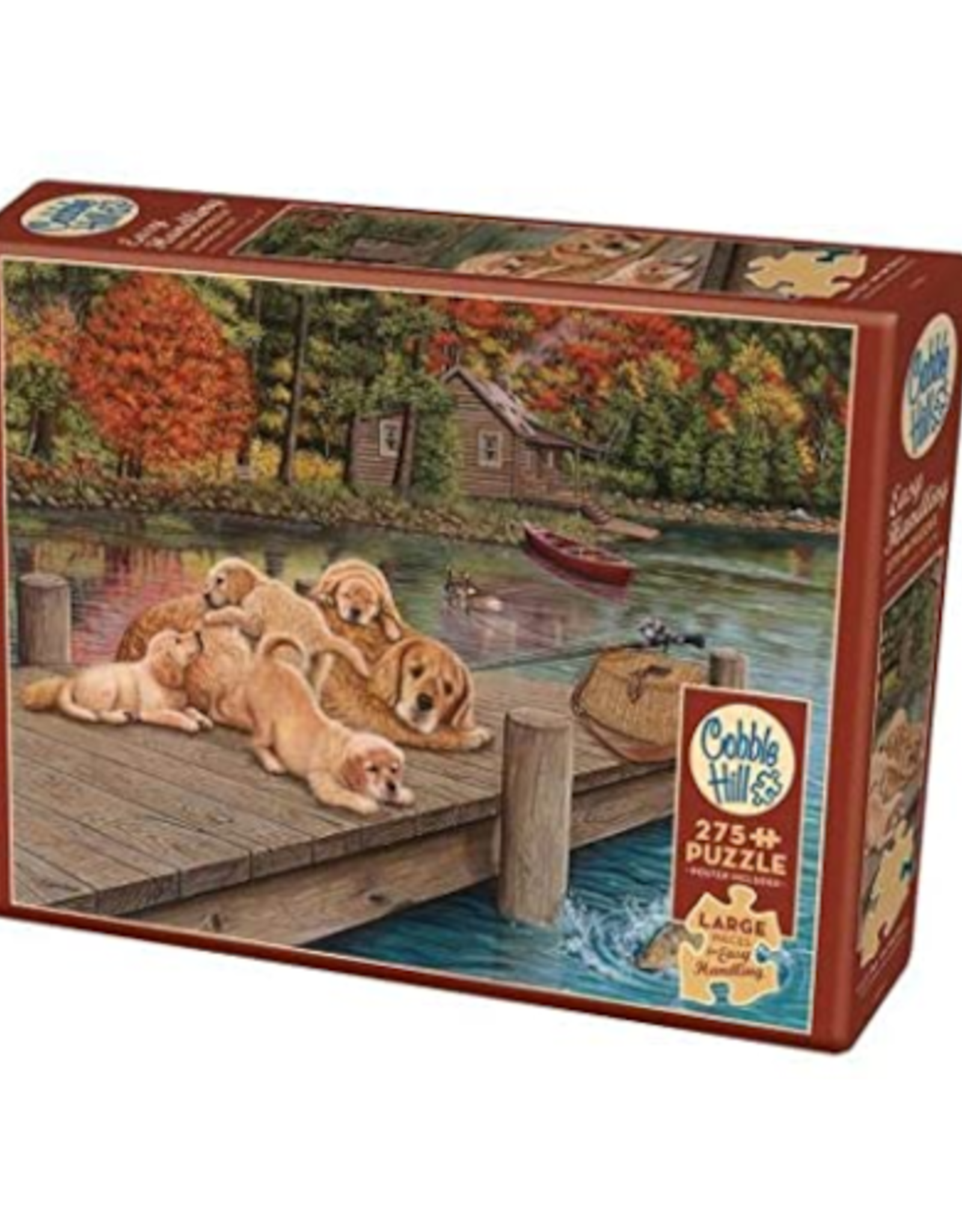 Cobble Hill Cobble Hill - 275 Pcs - Easy Handling - Lazy Day at the Dock
