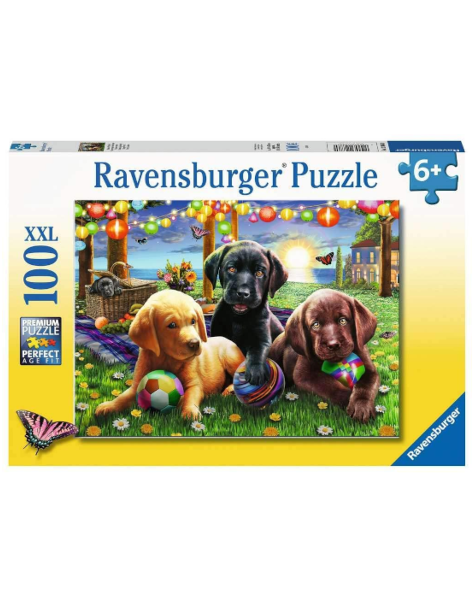Ravensburger Ravensburger - 6+ - 100pcs - Puppy Picnic