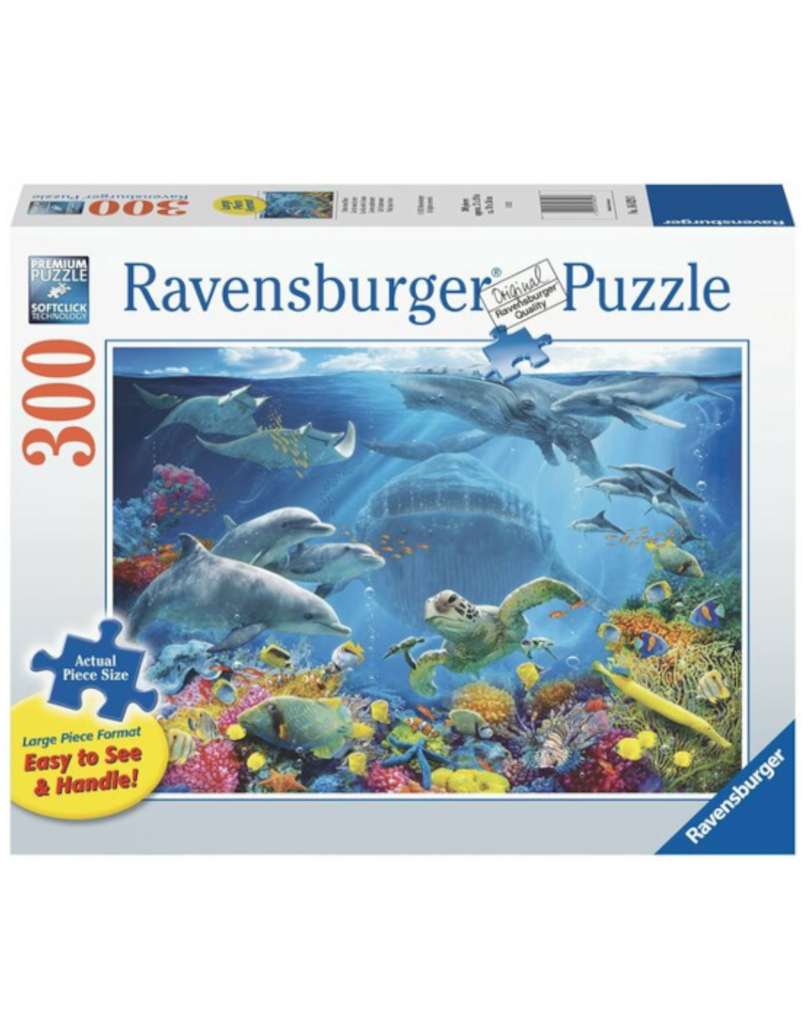 Ravensburger Ravensburger - 300pcs - Large Format - Life Underwater