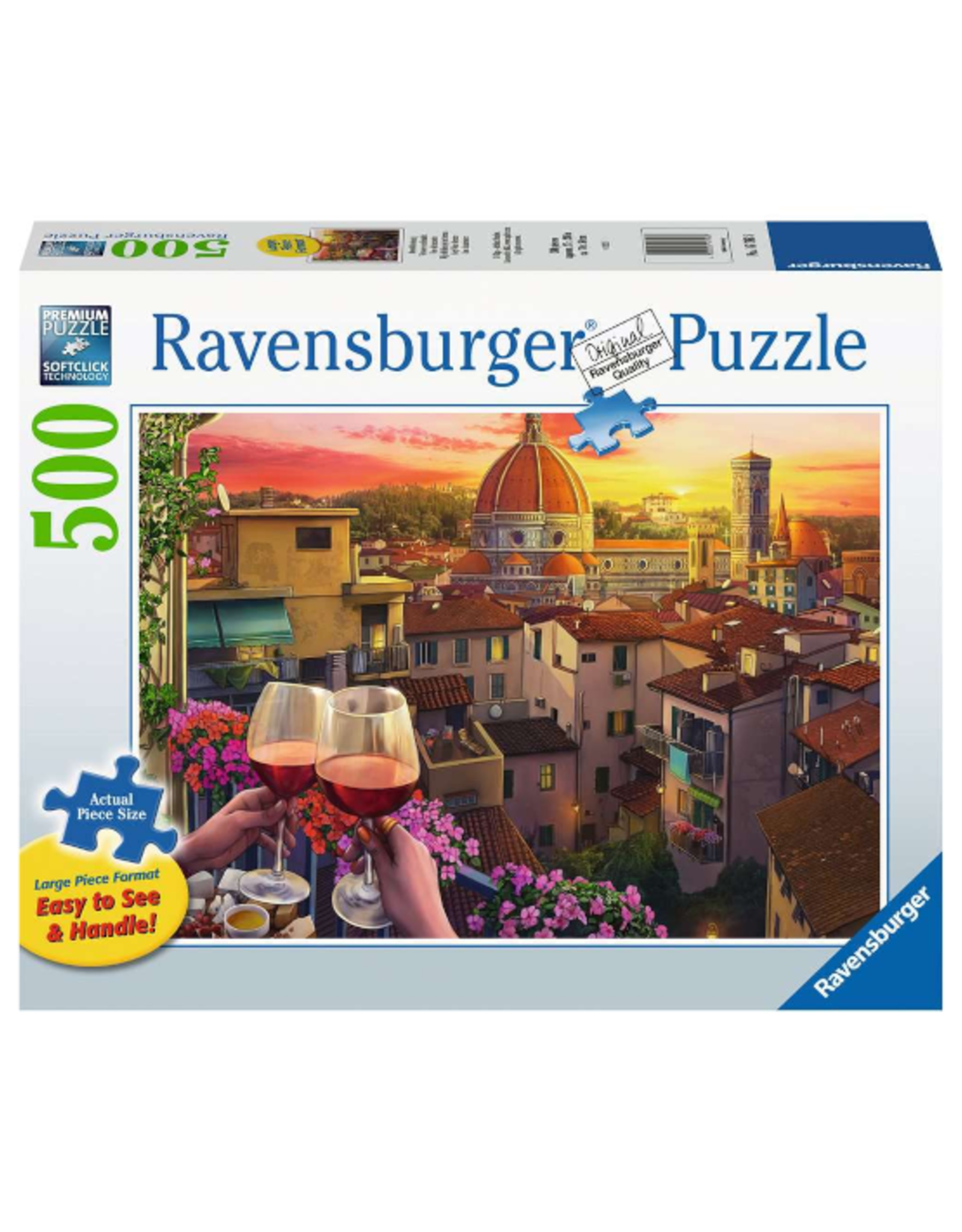 Ravensburger Ravensburger - 500pcs - Large Format - Cozy Wine Terrace