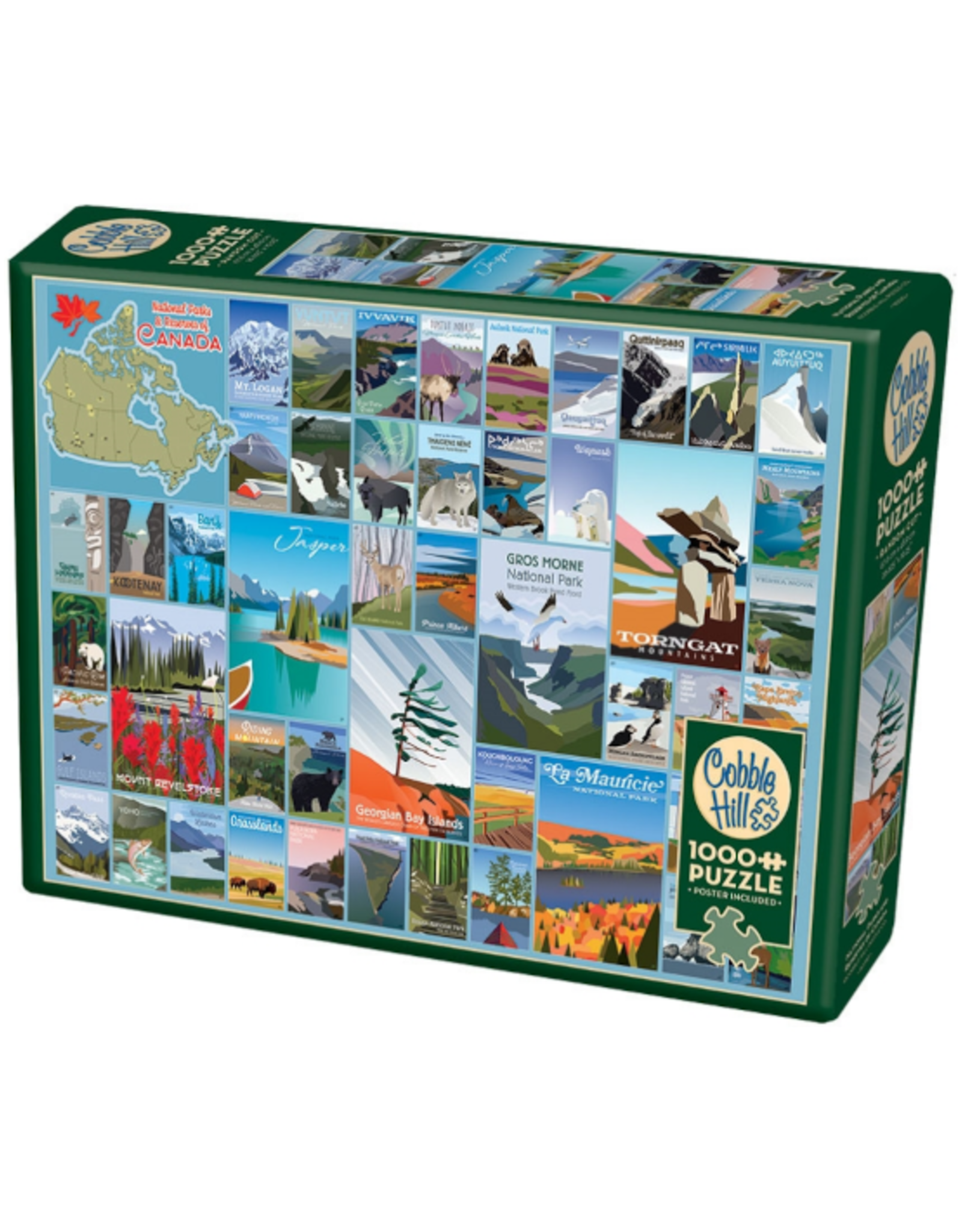 Cobble Hill Cobble Hill - 1000pcs - National Parks and Reserves of Canada