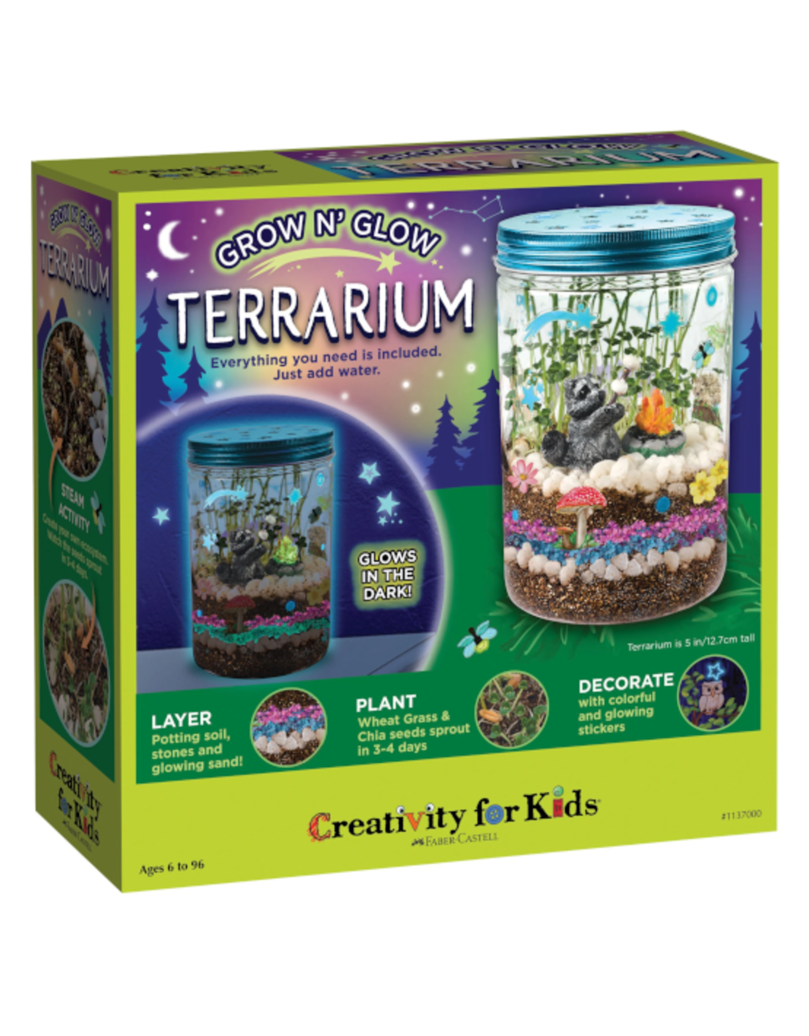 Creativity for Kids - Grow 'n Glow - Terrarium @  -   - Westmans Local Toy Store