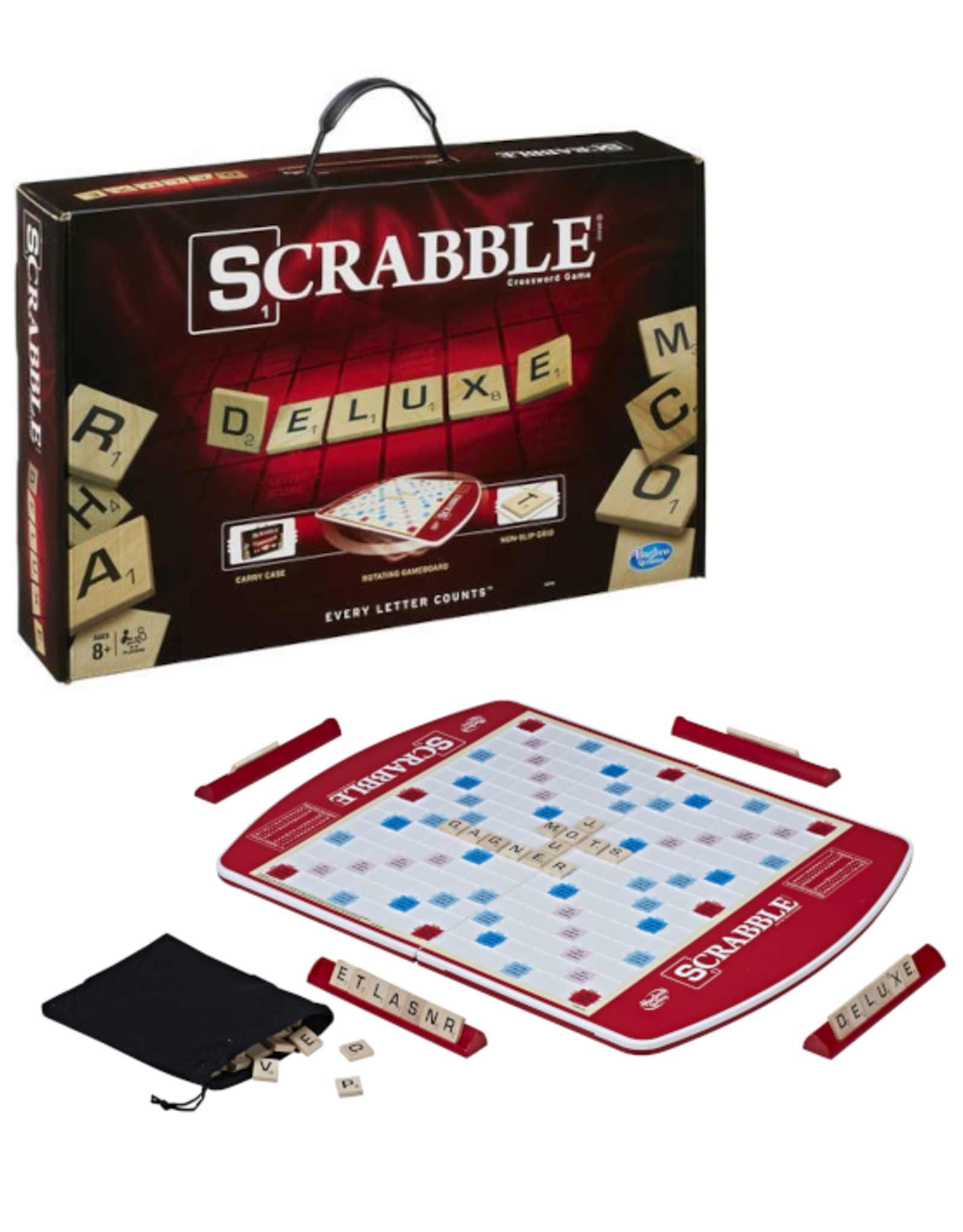 Buy Hasbro Scrabble Deluxe at  