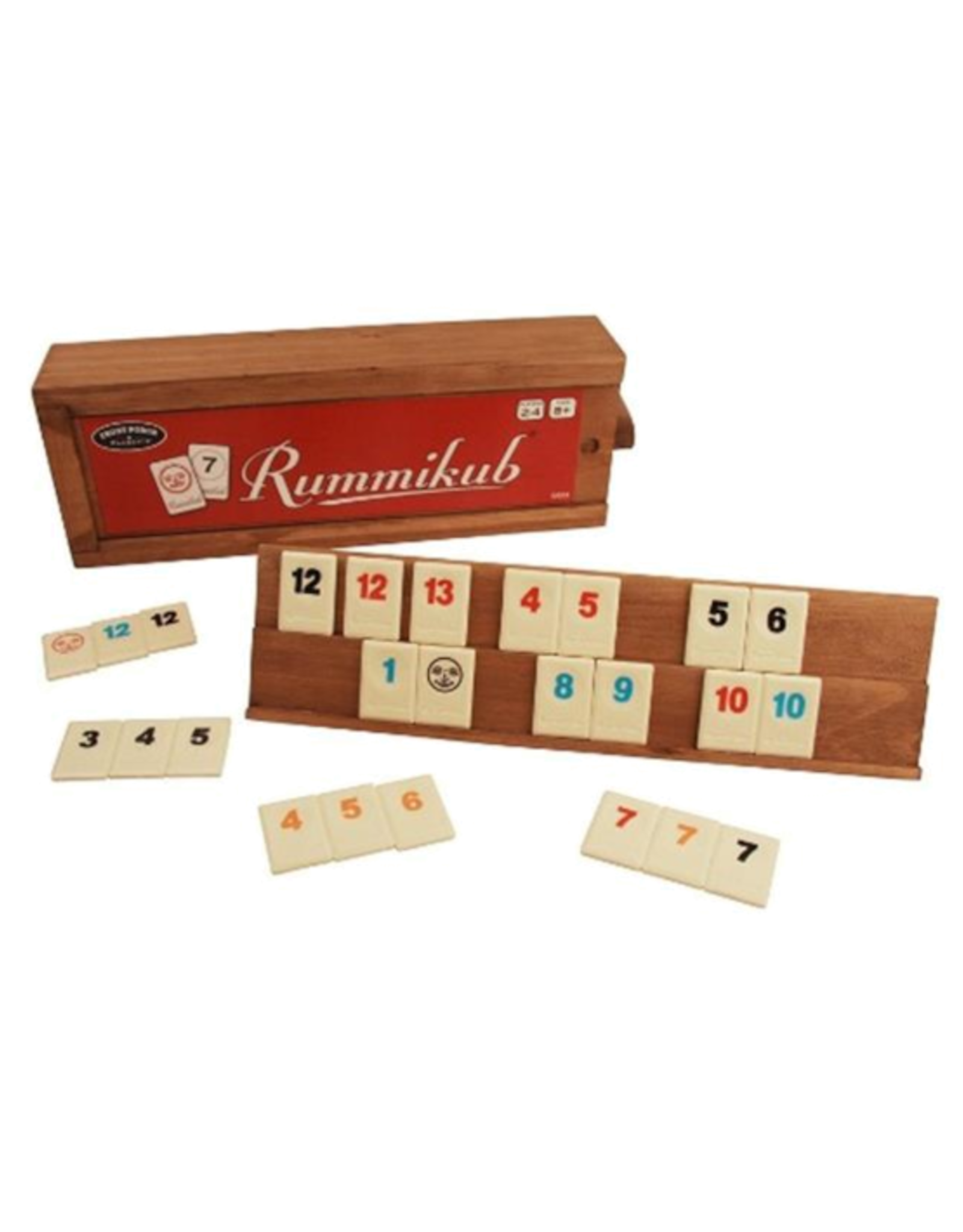  Rummy Cube Game with Case, Classic Rummy Game