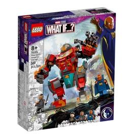 LEGO® Marvel 76263 La Hulkbuster d'Iron Man Contre Thanos, Jouet de Super- Héros Basée