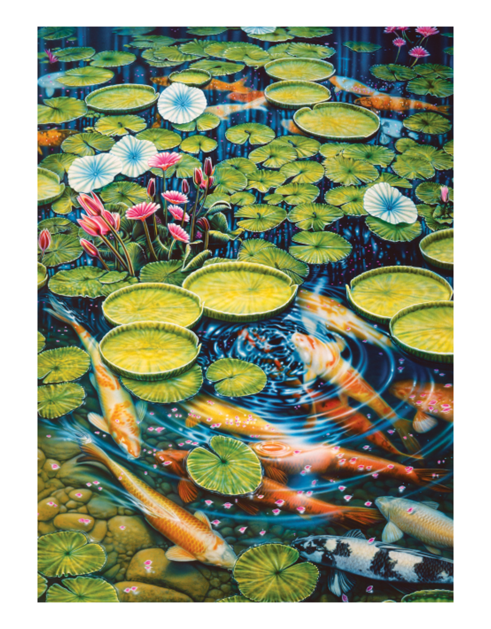 Cobble Hill Cobble Hill - 1000pcs - Koi Pond