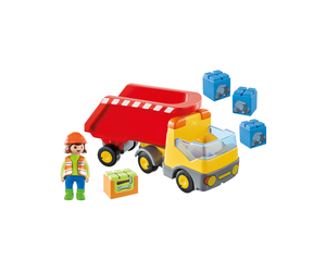 プレイモービル ブロック 組み立て 70126 Playmobil 1.2.3 Dump