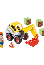 Playmobil - 1.2.3. - 70125 - Shovel Excavator