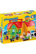 Playmobil Playmobil - 1.2.3. - 6962 - My Take Along Farm