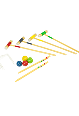 Yard Candy - Deluxe Wooden Croquet Set (4 Players)