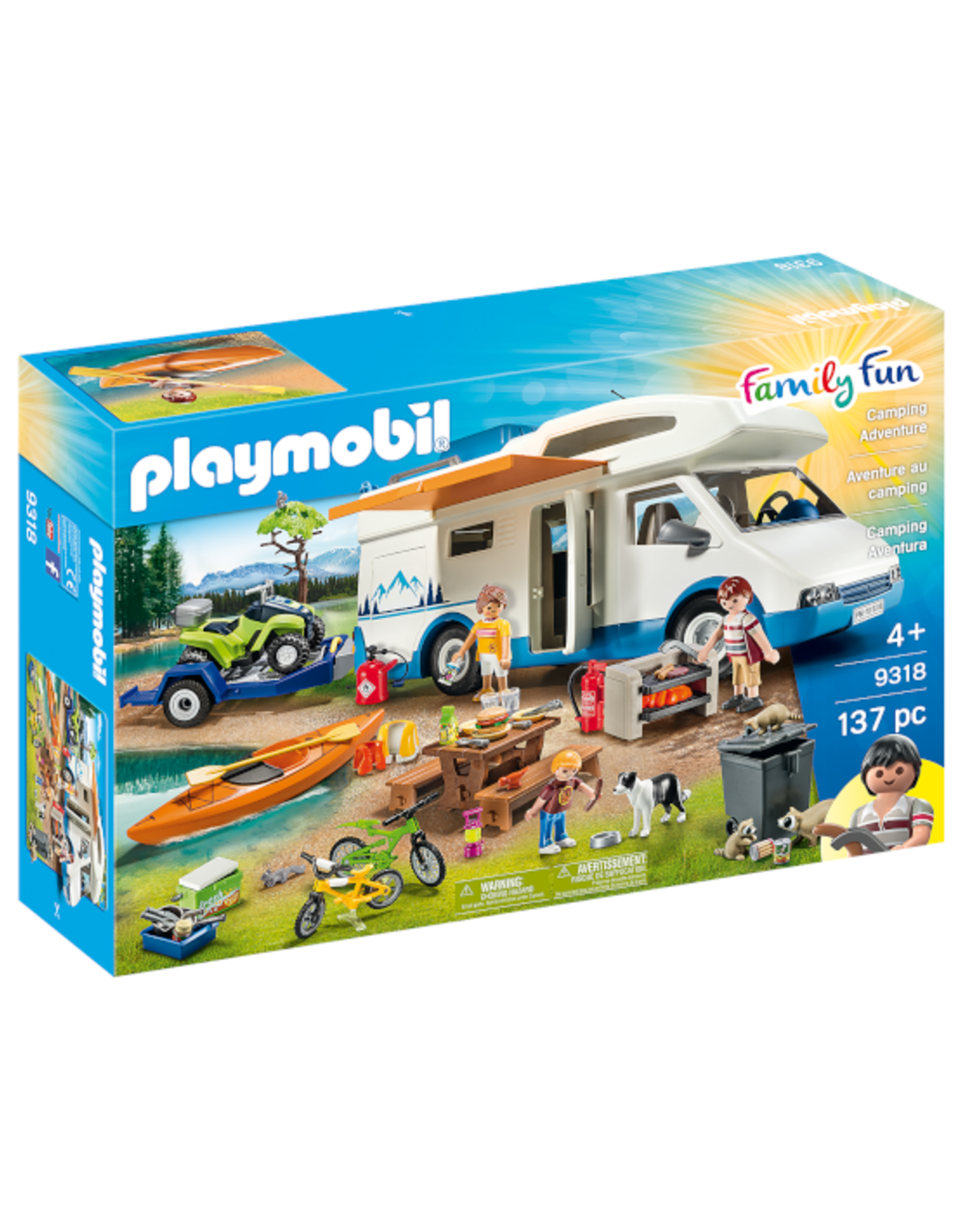 Playmobil Playmobil - Family Fun - 9318 - Camping Adventure