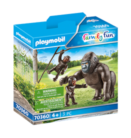 Playmobil Family Fun 70360 Gorilla with Babies