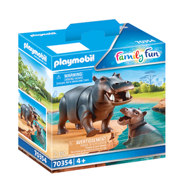 Playmobil Family Fun 70354 Hippo with Calf