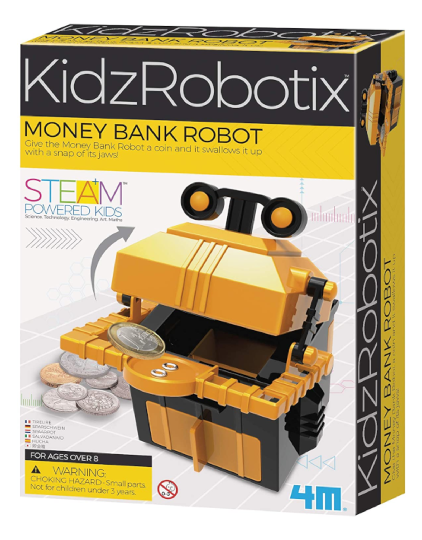 4M 4M - KidzRobitix - Money Bank Robot