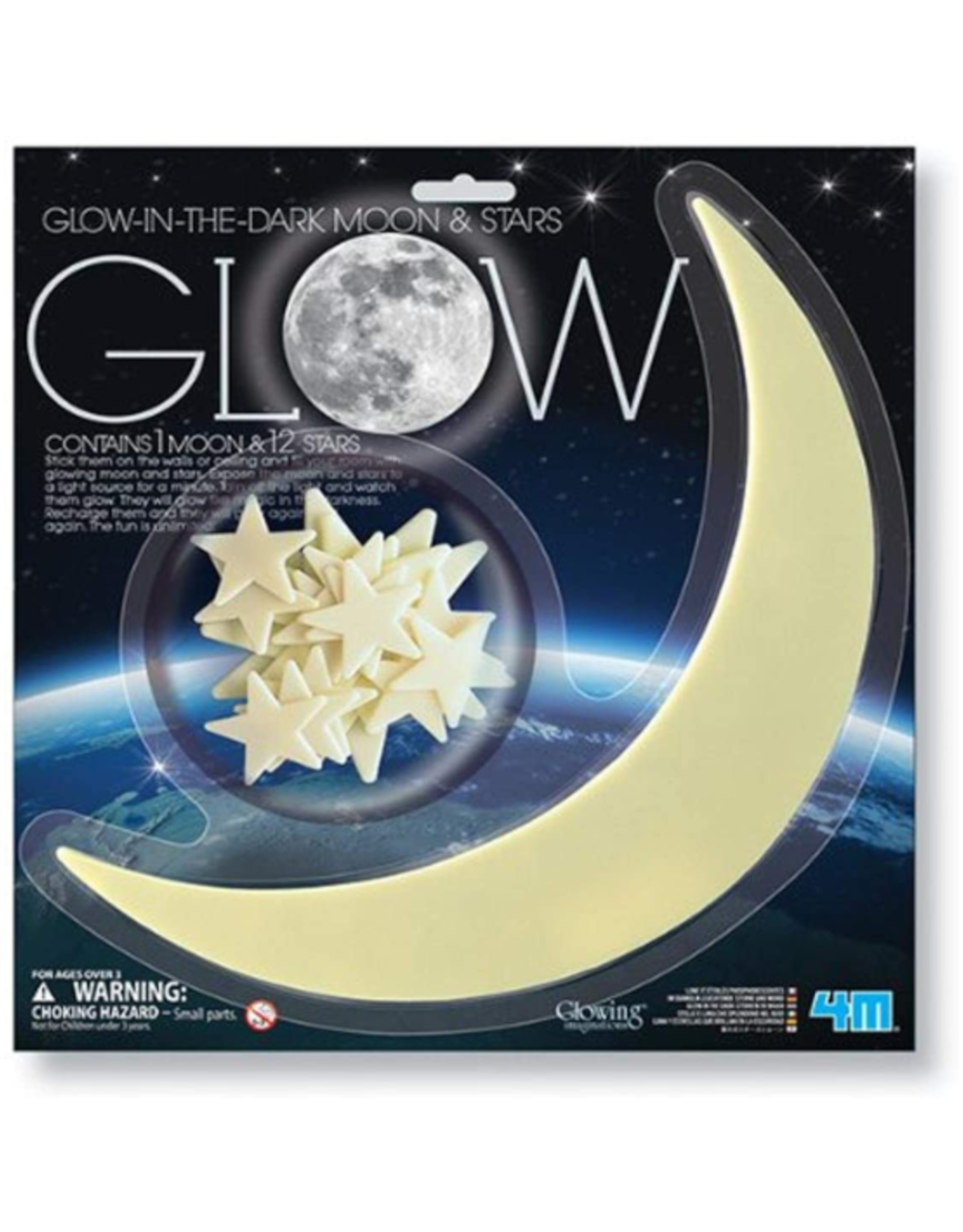 4M 4M - Glow in the Dark Moon & Stars