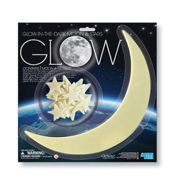 4M Glow in the Dark Moon & Stars