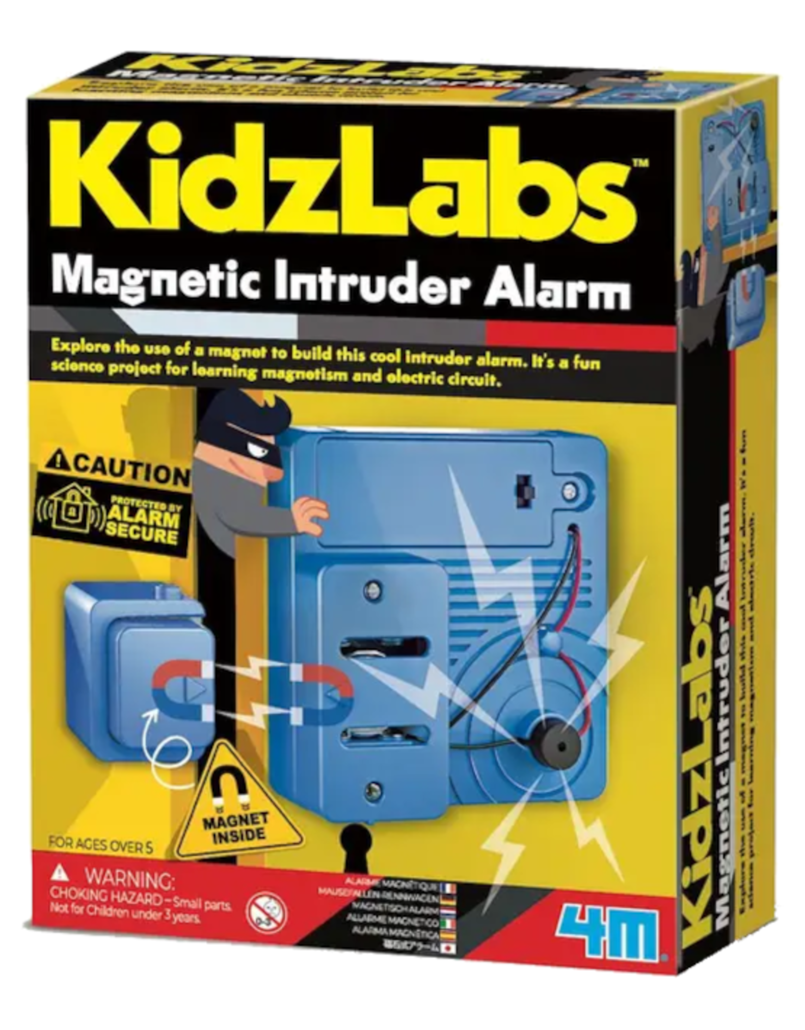 4M 4M - KidzLabs - Magnetic Intruder Alarm