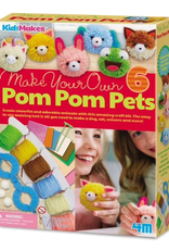 4M 4M - KidzMaker - Make your own Pom Pom Pets