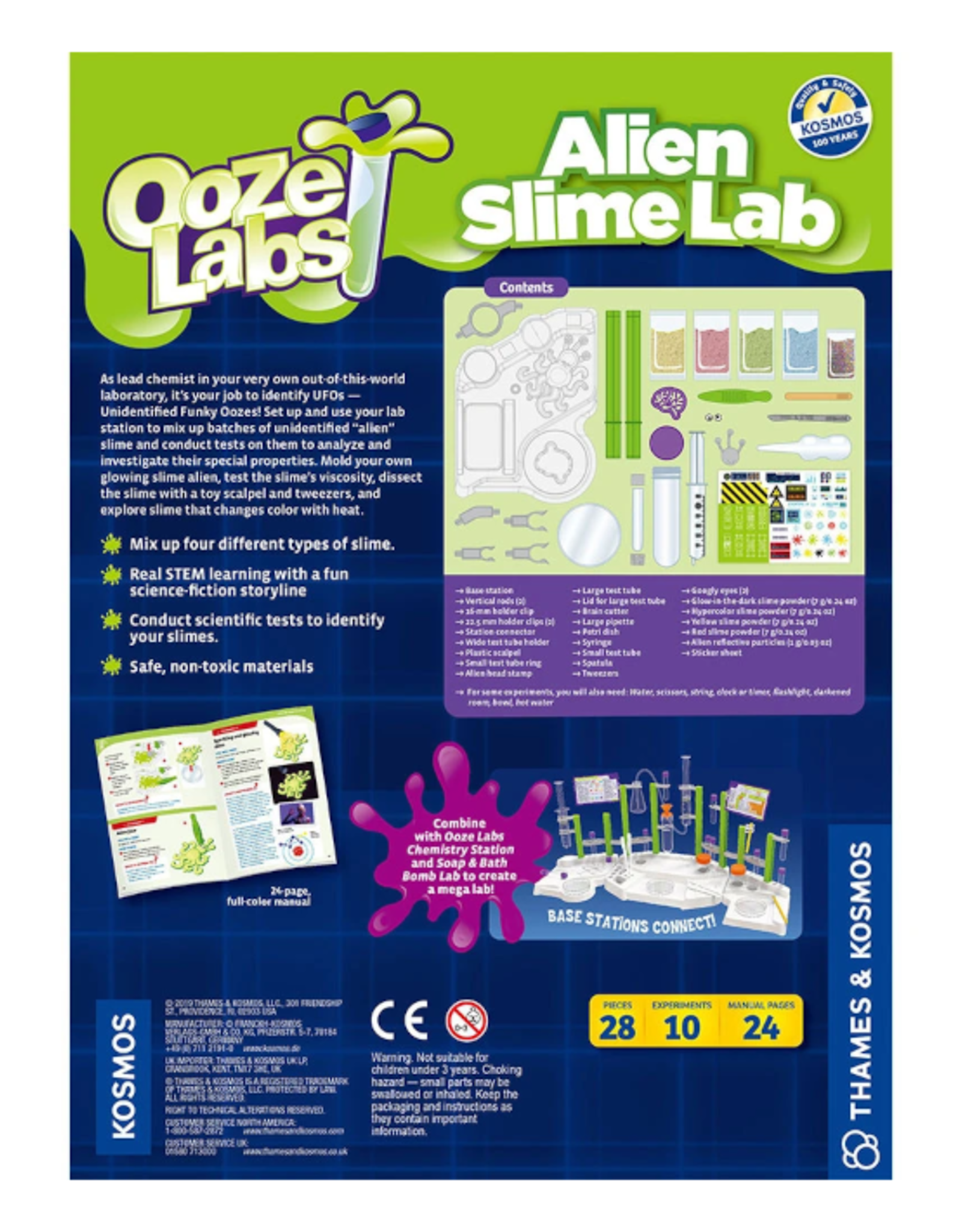 Thames & Kosmos Thames & Kosmos - Oooze Labs: Alien Slime Lab