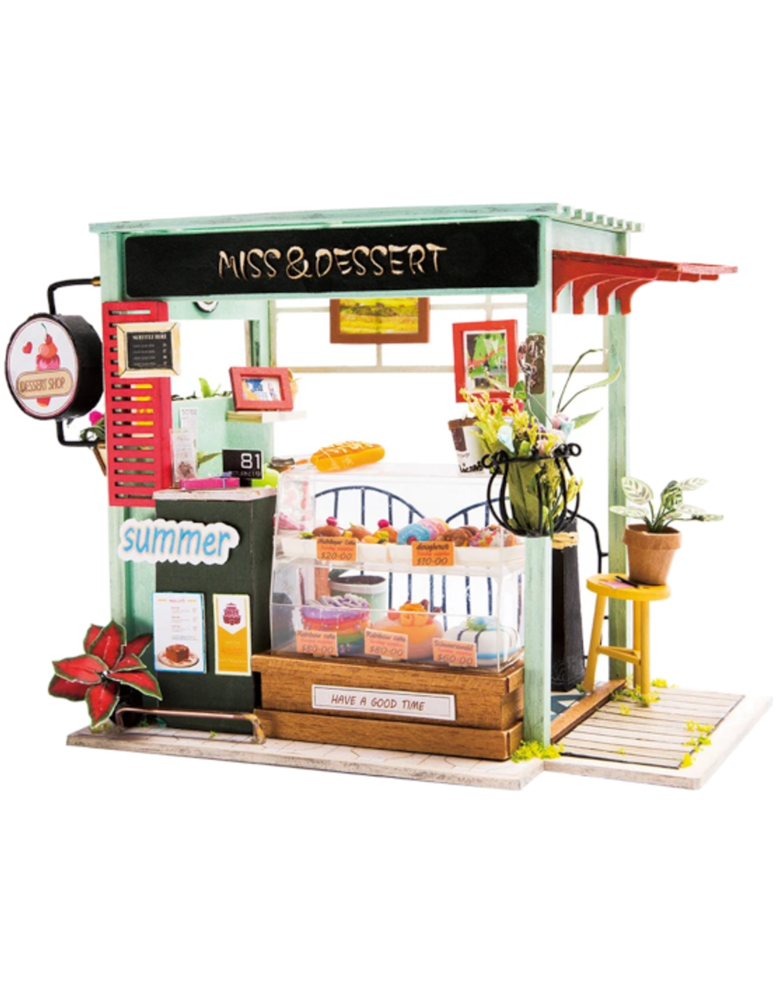 Hands Craft Hands Craft - DIY Miniature Dollhouse - Ice Cream Station