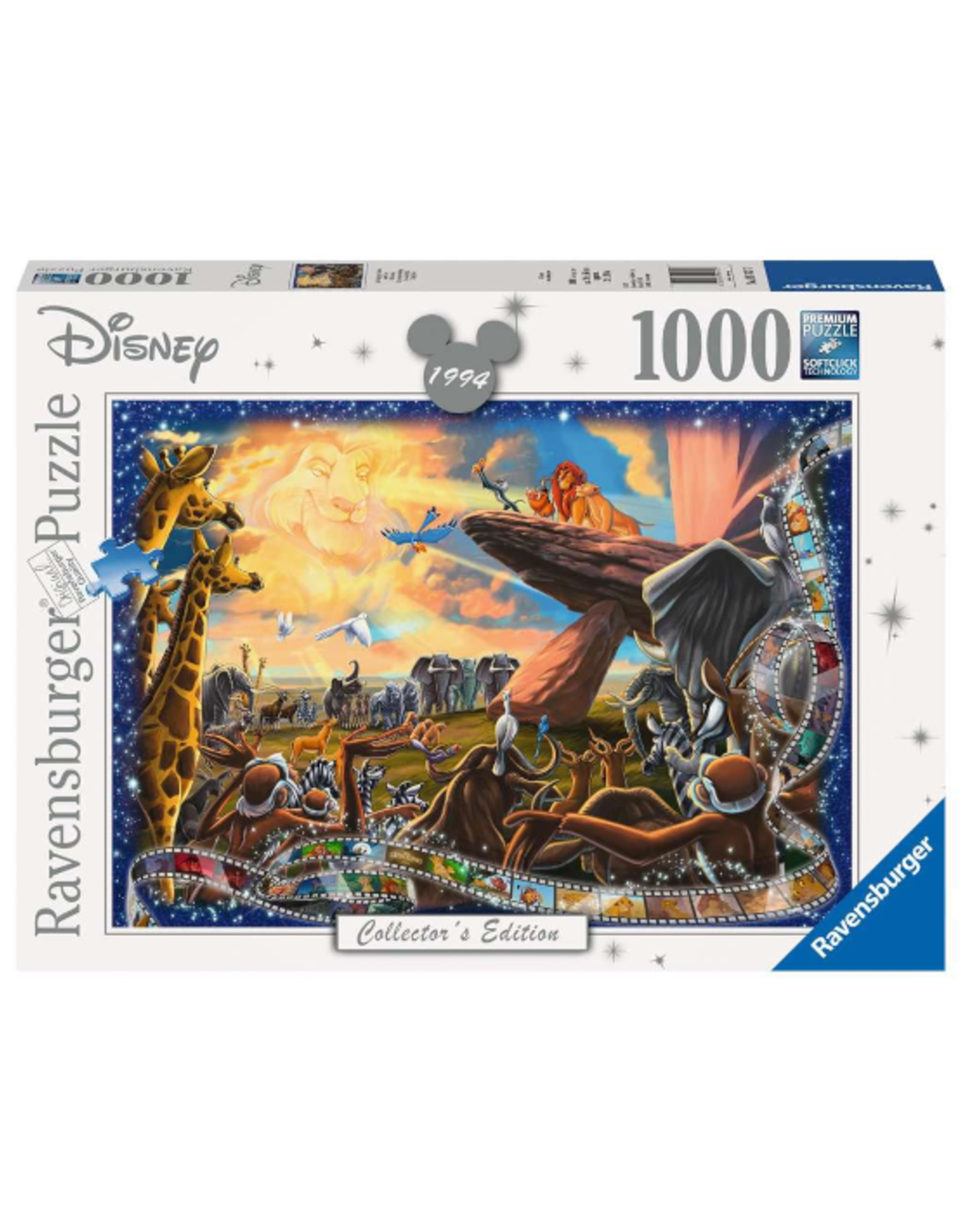 Ravensburger Ravensburger - 1000pcs - Disney Collectors Edition: The Lion King