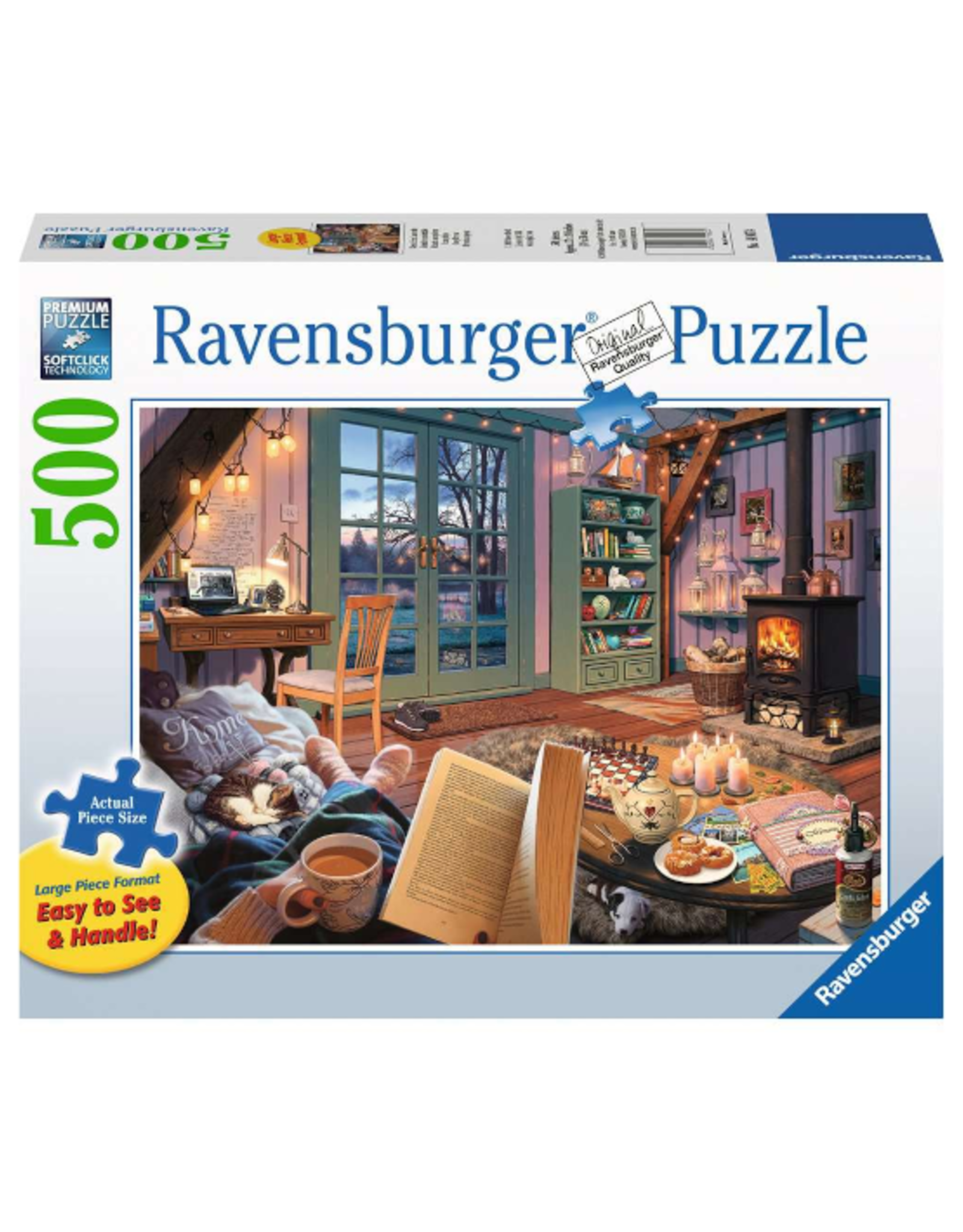 Ravensburger Ravensburger - 500pcs - Large Format - Cozy Retreat