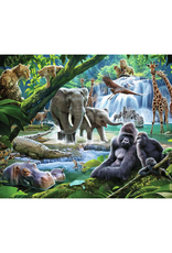Ravensburger Ravensburger - 6+ - 100pcs - Jungle Animals (Jungle Families)