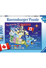 Ravensburger Ravensburger - 6+ - 100pcs - Map of Canada