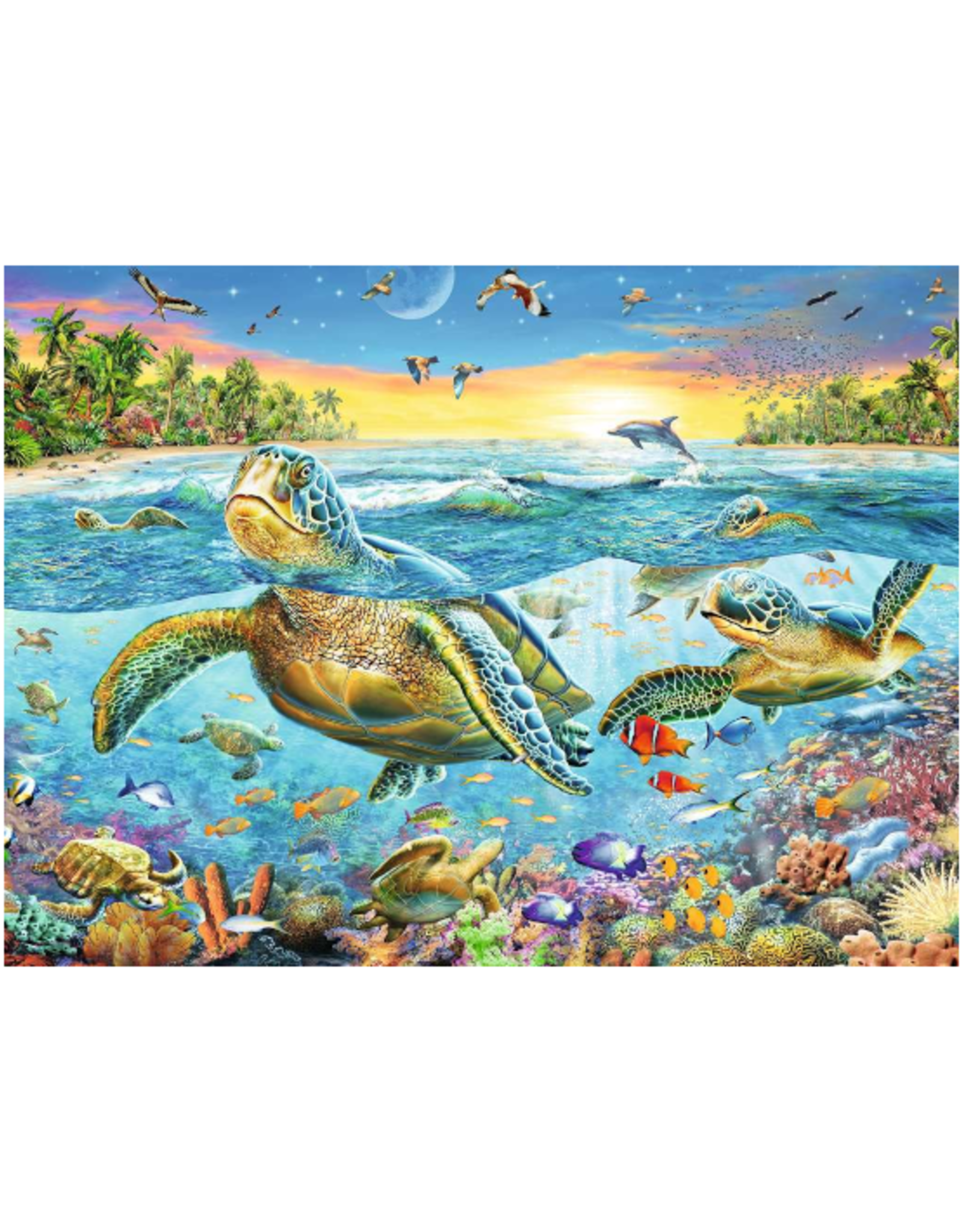 Ravensburger Ravensburger - 6+ - 100pcs - Swim with Sea Turtles
