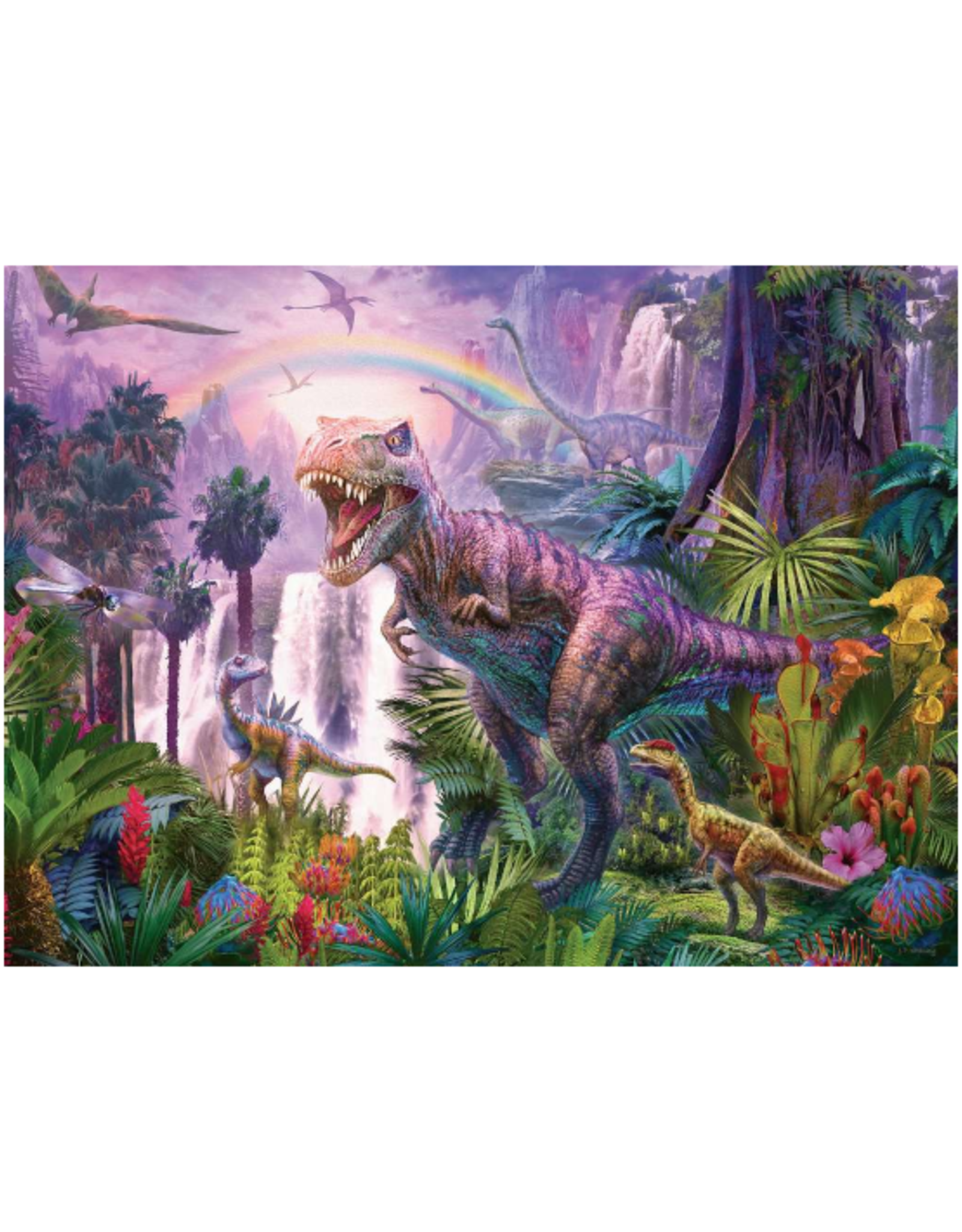 Ravensburger Ravensburger - 8+ - 200pcs - King of the Dinosaurs (Dinosaur Land)