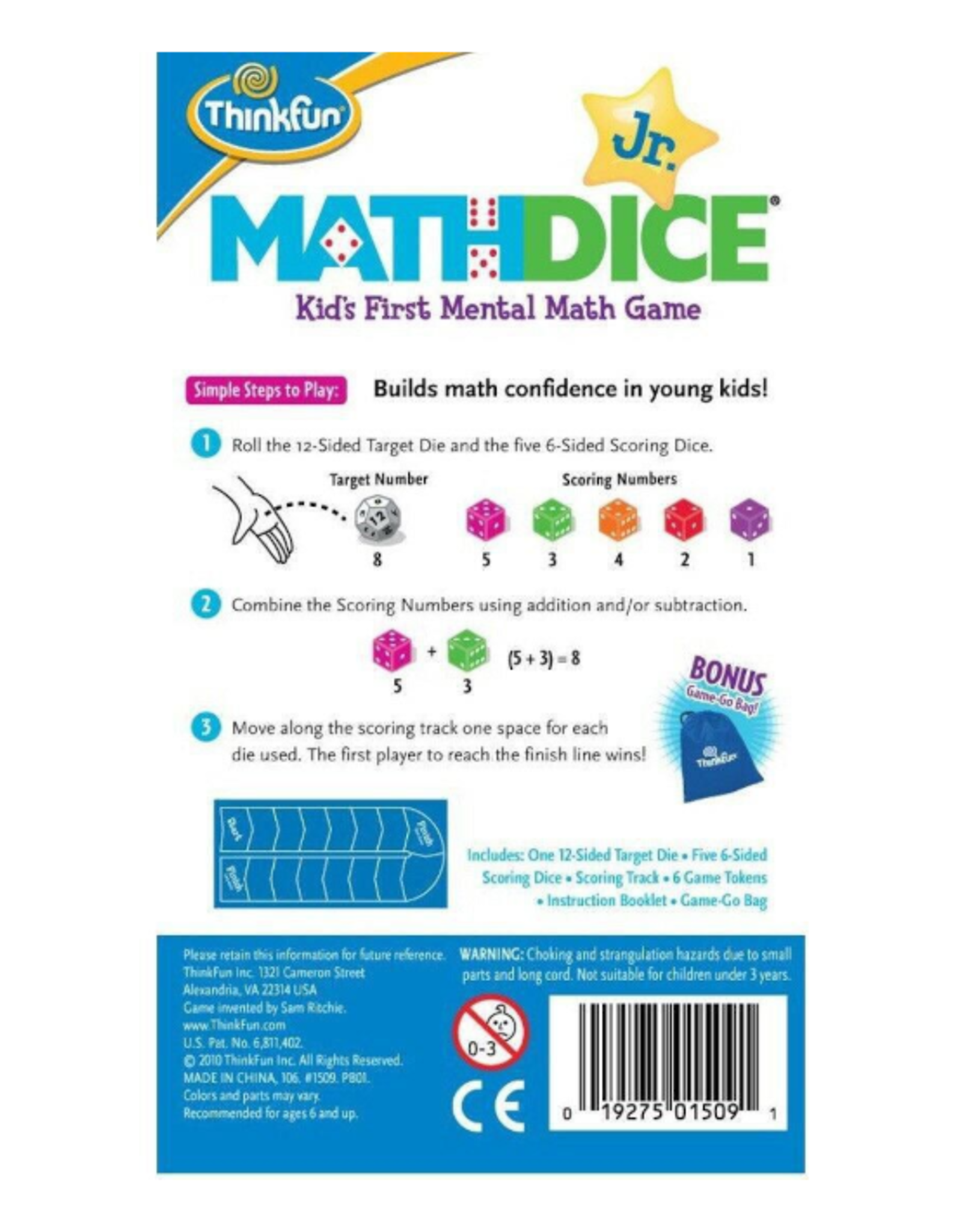 Thinkfun Thinkfun - Math Dice Jr