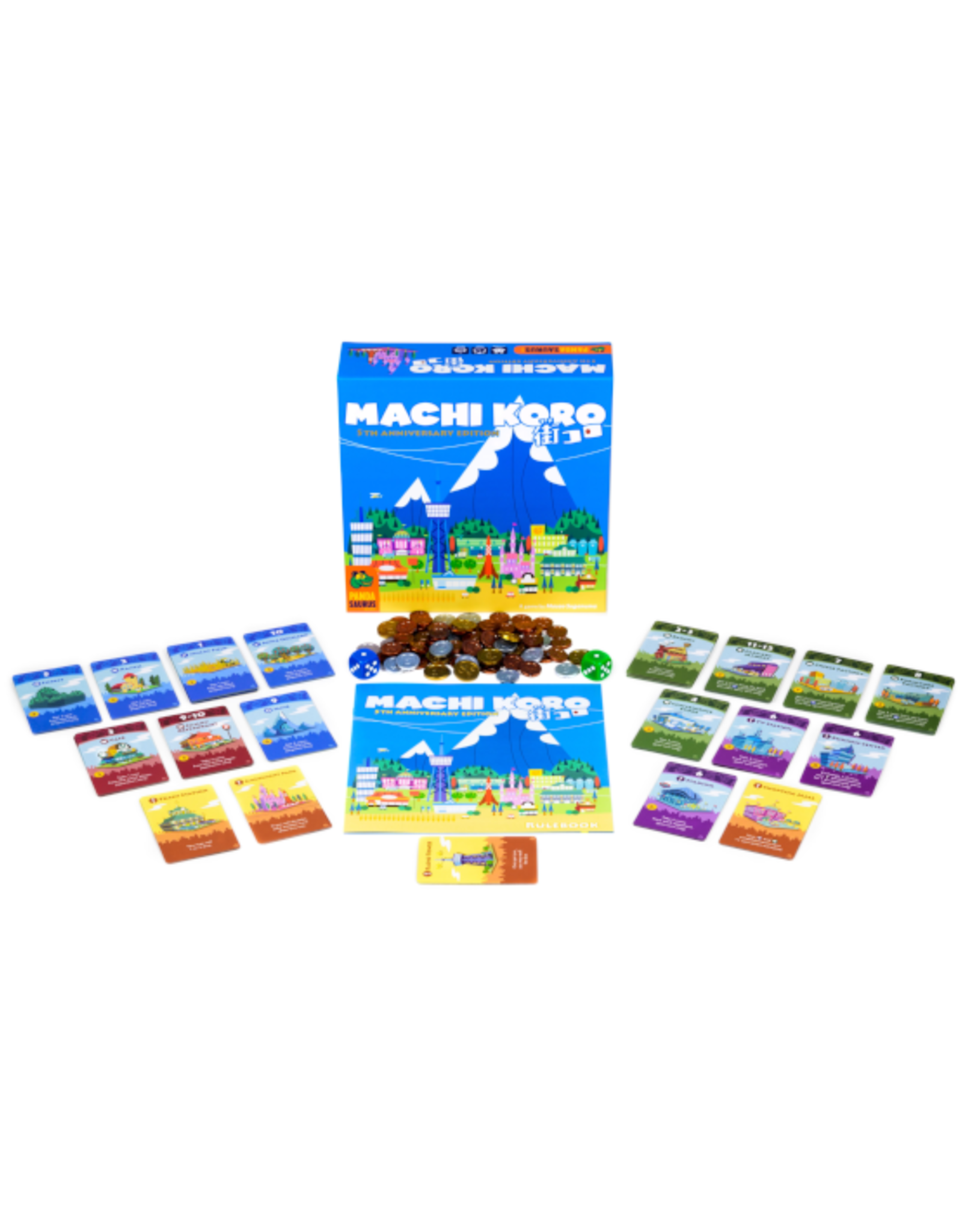 Pandasaurus Games Pandasaurus Games - Machi Koro 5th Anniversary Edition