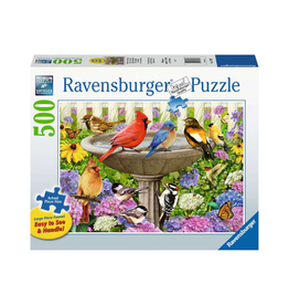 Ravensburger At The Birdbath (500pcs, Large Format)