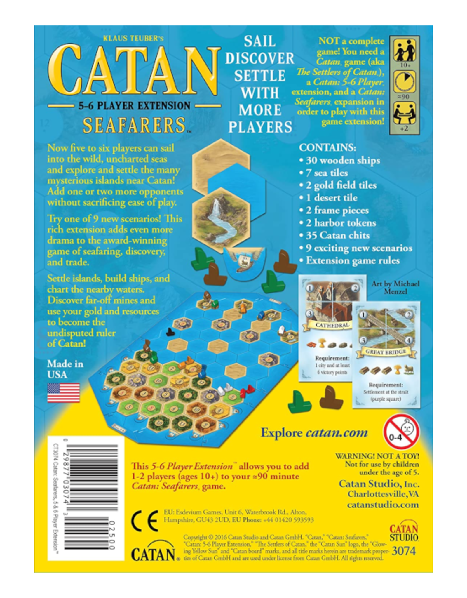 Catan Studios Catan - Seafarers - 5-6 Player Expansion