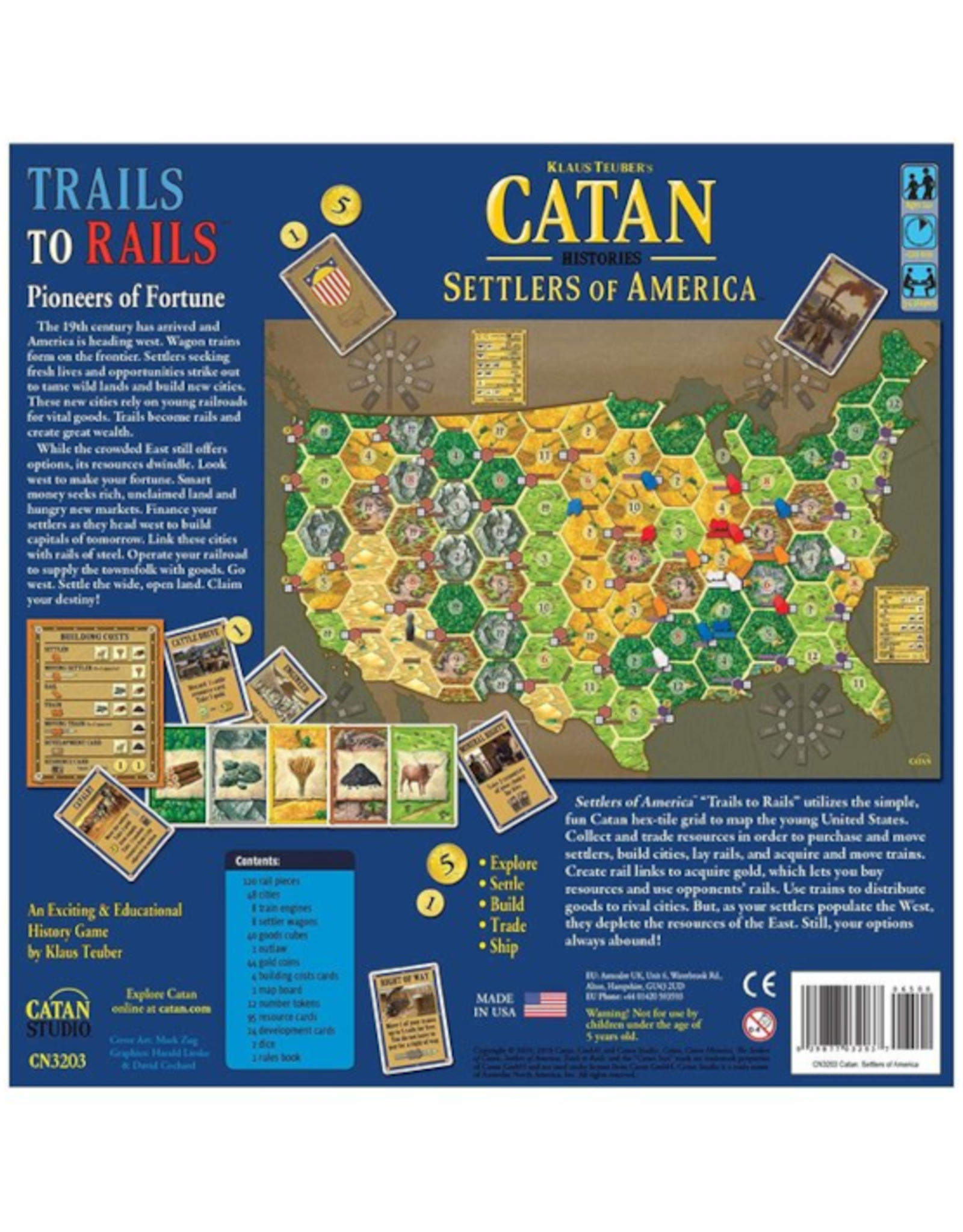 Catan Studios Catan - Settlers of America