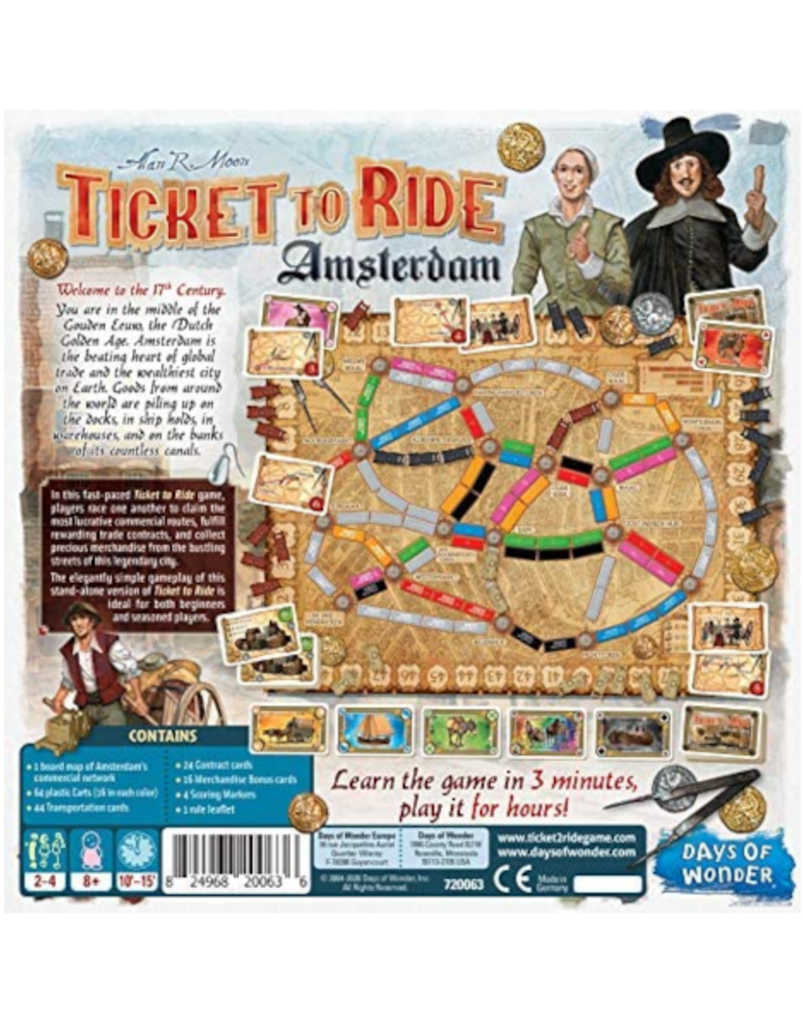 Days of Wonder Days of Wonder - Ticket to Ride Express: Amsterdam