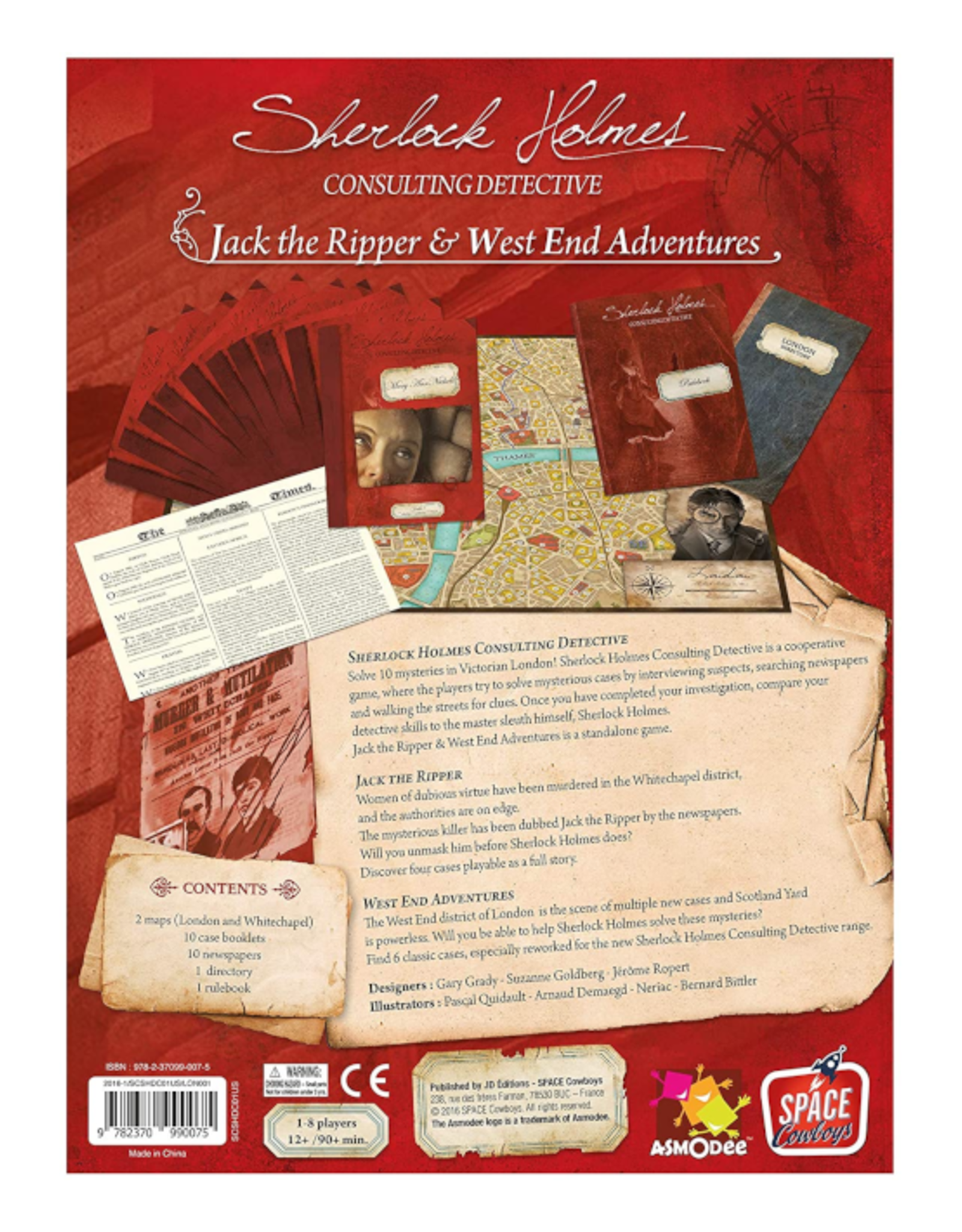Space Cowboys Space Cowboys - Sherlock Holmes Consulting Detective - Jack the Ripper & West End Adventures