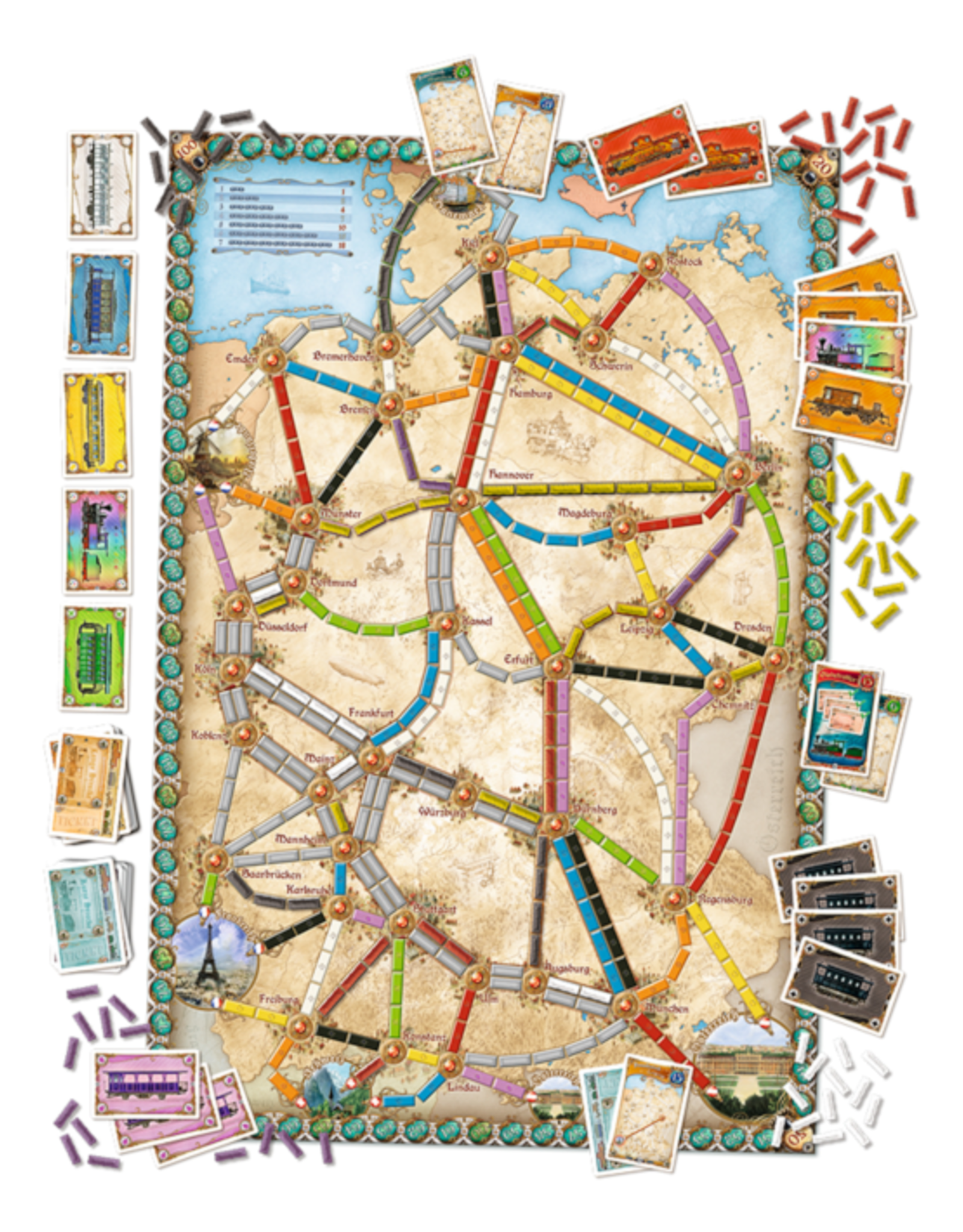 Days of Wonder Days of Wonder - Ticket to Ride - Germany