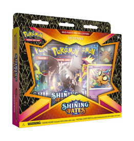 Pokemon TCG Shining Fates Mad Party Pin Collection - Dedenne