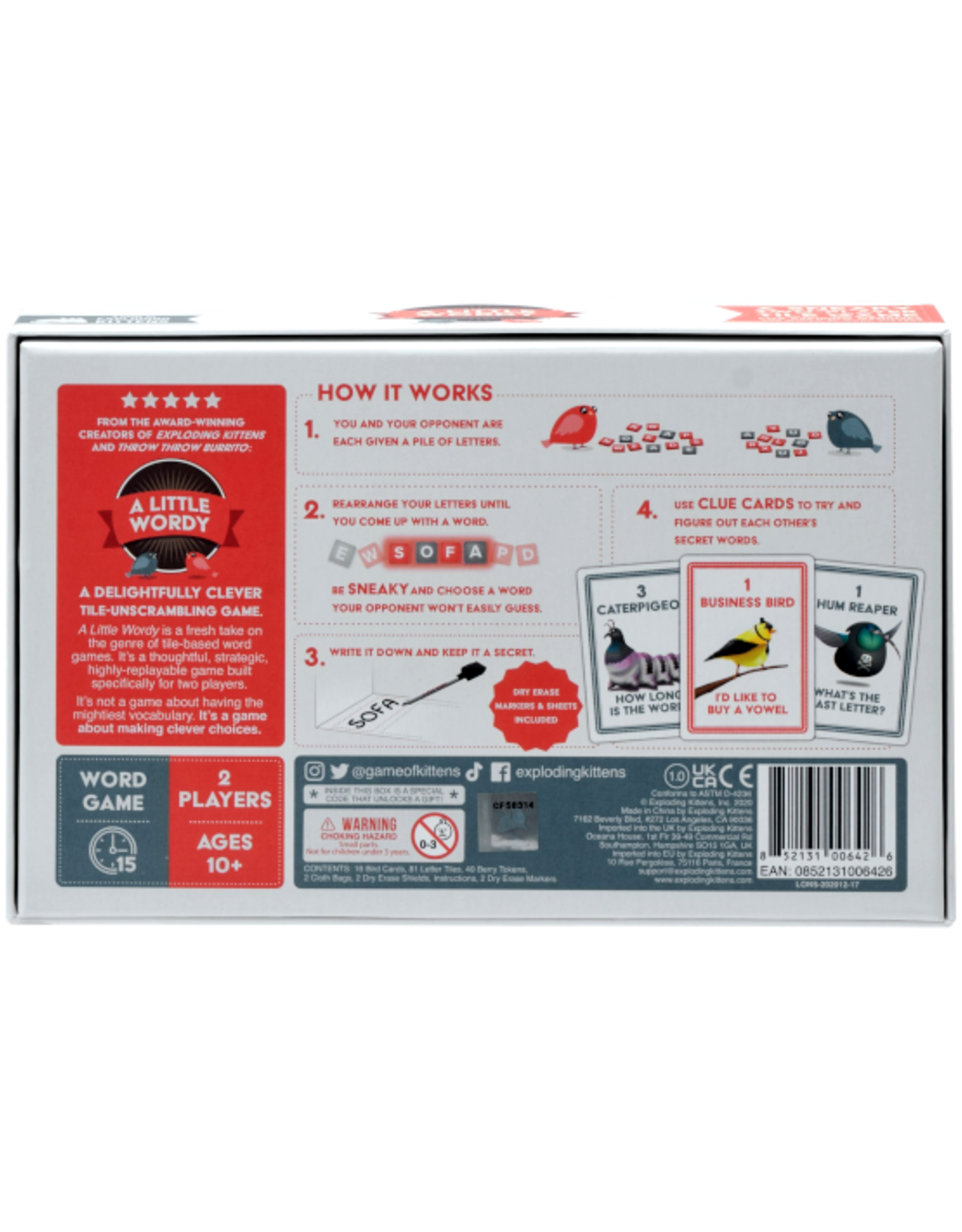 Exploding Kittens Exploding Kittens - A Little Wordy