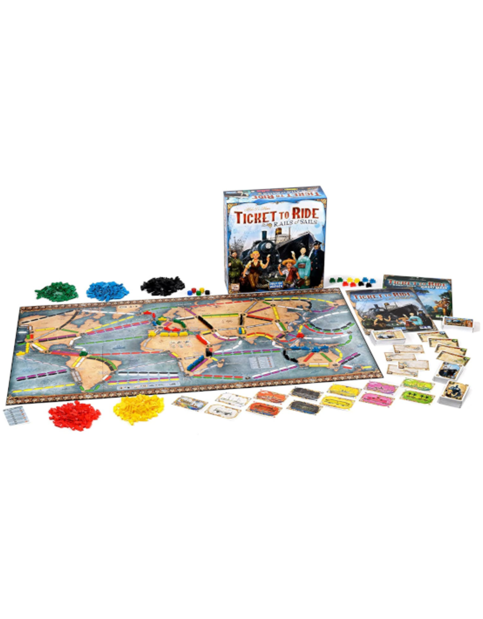 Days of Wonder Days of Wonder - Ticket to Ride - Rails and Sails