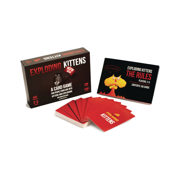 Exploding Kittens - Exploding Kittens NSFW (18+ Adult) - ToymastersMB ...