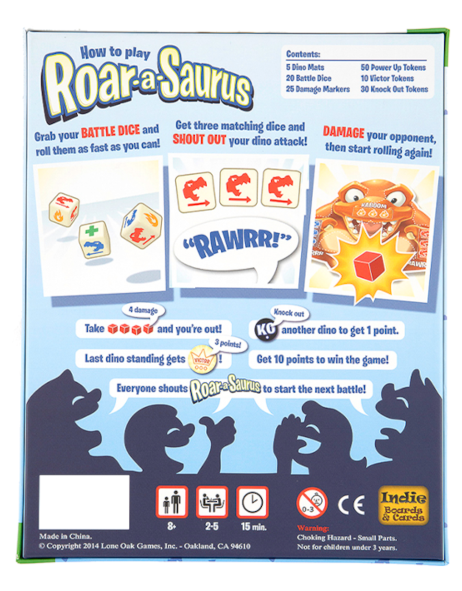Indie Boards & Cards - Roar-a-saurus