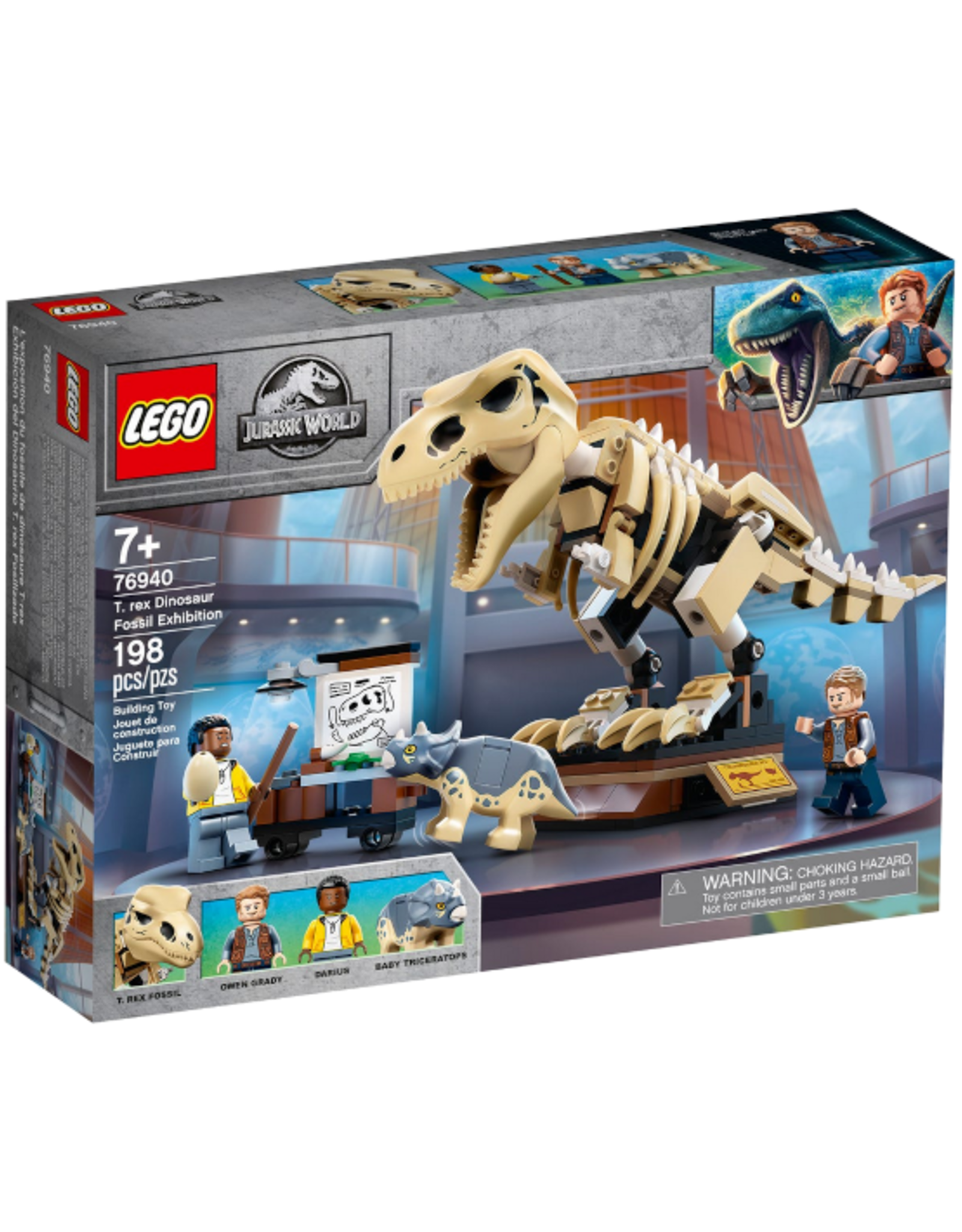 Lego Lego - Jurassic World - 76940 - T. Rex Dinosaur Fossil Exhibition